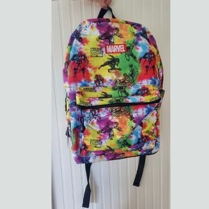 NWT Marvel Tie-dye Backpack